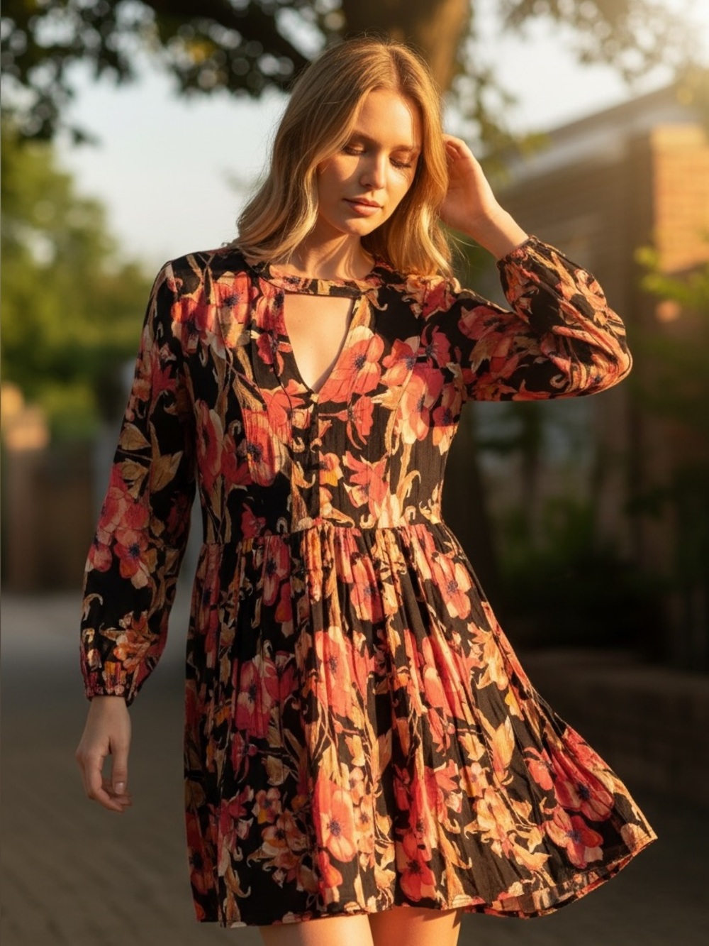 Free People Floral Dress